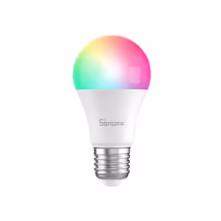 Sonoff B05-BL-A60, Ampoule intelligente, Wi-Fi/Bluetooth, Blanc, LED, E27, Multicolore