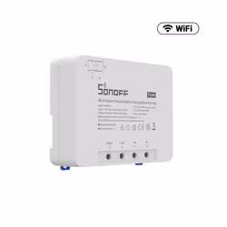 Sonoff POWR3, Commutateur intelligent, Blanc, 100 - 240 V, 50 / 60 Hz, 25 A, 162 mm