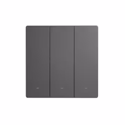 Sonoff M5-3C-86, Commutateur intelligent, Avec fil, Polycarbonate (PC), Mat, Noir, Mur