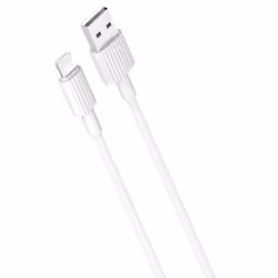 XO NB156 TPE durable universel USB-C vers Lightning PD Data & Câble chargeur rapide 24A 1m blanc