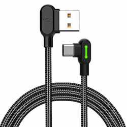 Câble de téléphone - Mcdodo - USB Type C - Chargement rapide - Coudé à 90° - 12m