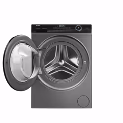 Haier HWD80-B14959S8EU1 Pose libre Noir, Argent D