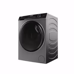 Haier HWD80-B14959S8EU1 Pose libre Noir, Argent D