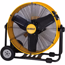 Le ventilateur de chantier DEWALT DXF2410 est conçu pour garantir une ventilation puissante et adaptable aux environnements d ...
