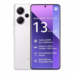 Xiaomi Redmi Note 13 Pro+ 5G Blanc 8 GO + 256 GO