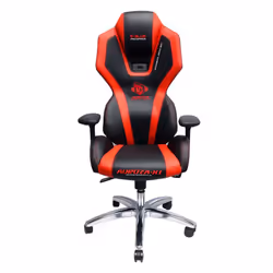 E-blue AUROZA XI, Siège de jeu sur PC, 1500 kg, Siège rembourré, Noir, Aluminium, Noir, Rouge