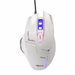 E-blue M642, Droitier, Optique, USB Type-A, 2500 DPI, 4500 ips, Blanc
