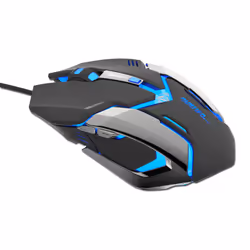 E-blue Auroza, Optique, USB Type-A, 4000 DPI, 4500 ips, Noir