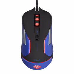 E-blue Auroza Gaming V2, Optique, USB Type-A, 5000 DPI, Noir