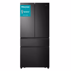 Hisense RF540N4SBF2, Pose libre, Porte française, Noir, LED, Tactile, LED