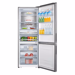 Hisense RB645N4BID réfrigérateur-congélateur Pose libre 496 L D Acier inoxydable