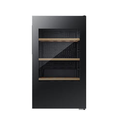 Hisense RW12D4NWG0 refroidisseur à vin Refroidisseur de vin compresseur Pose libre Noir 30 bouteille(s)