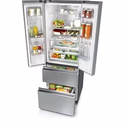 Hisense RF632N4WIE1 frigo américain Pose libre 485 L E Acier inoxydable