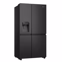 Hisense RS818N4TFE frigo américain Pose libre 632 L E Noir