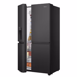 Hisense RS818N4TFE frigo américain Pose libre 632 L E Noir - Vue supplémentaire 7