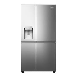 Hisense RS818N4TIE frigo américain Pose libre 632 L E Acier inoxydable