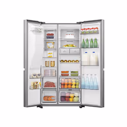 Hisense RS818N4TIE frigo américain Pose libre 632 L E Acier inoxydable - Vue supplémentaire 17