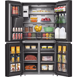 Hisense RQ760N4IFE Réfrigérateur Américain 577 L Noir Multi-Door - Vue supplémentaire 6