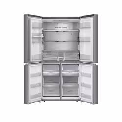 Hisense RQ758N4SWSE frigo américain Pose libre 606 L E Acier inoxydable - Vue supplémentaire 6