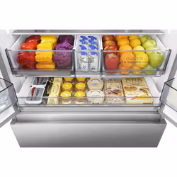 Hisense RF815N4SESE frigo américain Pose libre 634 L E Acier inoxydable - Vue supplémentaire 8