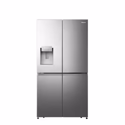 Hisense RQ760N4SASE frigo américain Pose libre 584 L E Acier inoxydable - Vue supplémentaire 4