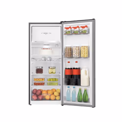 Hisense RR220D4BDE frigo combine Pose libre 165 L E Argent - Vue supplémentaire 4