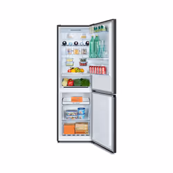 Hisense RB390N4WBE réfrigérateur-congélateur Pose libre 304 L E Noir