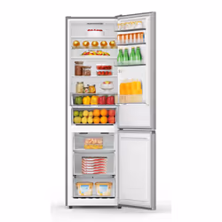 Hisense RB440N4ACA réfrigérateur-congélateur Pose libre 336 L A Acier inoxydable
