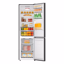 Hisense RB440N4AFC réfrigérateur-congélateur Pose libre 336 L C Noir - Vue supplémentaire 2