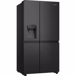 Hisense RS818N4TFC frigo américain Pose libre 632 L C Noir, Acier inoxydable - Vue supplémentaire 2