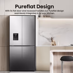 Hisense RQ5P470SMIE réfrigérateur-congélateur 482 L E Argent, Acier inoxydable - Vue supplémentaire 4