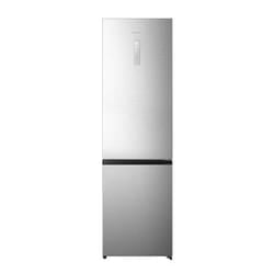 Hisense RB3N331NACD réfrigérateur-congélateur Pose libre 336 L D Acier inoxydable