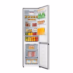 Hisense RB3N331NACD réfrigérateur-congélateur Pose libre 336 L D Acier inoxydable - Vue supplémentaire 3