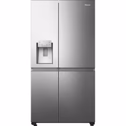 Hisense RS5P628WSPID, Pose libre, Américain, Gris, 2 portes(s), Tactile, LED
