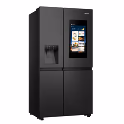 Hisense RS9P628GPFE, Pose libre, Américain, Gris, Tactile, LCD, Sur la porte