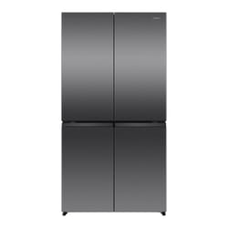 Hisense RQ5P640SSKD frigo américain Pose libre 647 L Noir, Acier inoxydable