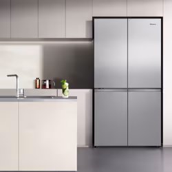 Hisense RQ5P640SSSD frigo américain Pose libre 647 L Acier inoxydable - Vue supplémentaire 2