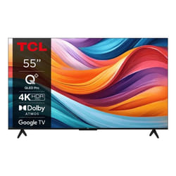 TCL T7B 55T7B TV 139,7 cm (55") 4K Ultra HD Smart TV Wifi Noir, Titane 600 cd/m²