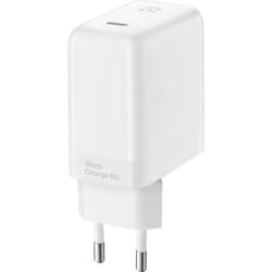 Adaptateur secteur - ONEPLUS - Warp Charge USB-C 65W - Recharge rapide - USB-C - Blanc