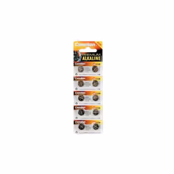 Description générale Pile bouton pour montre 1.5V-68mAh LR1130/AG10, vendue par blister de 10 pièces. Conçue pour assurer une ...