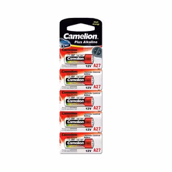 Camelion A27-BP5, Batterie à usage unique, A27, Alcaline, 12 V, 5 pièce(s), 16 mAh
