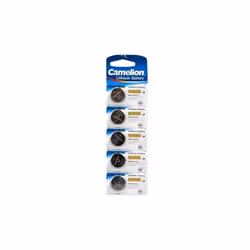 tension nom.: 3.0V capacité typ.: 170mAh IEC: CR2025 format: - autres: 5003LC dimensions: 20 x 2.5mm emballage: 5 piles en bl ...