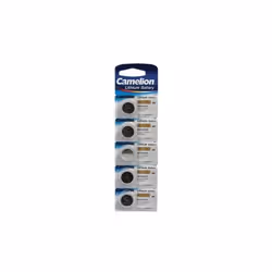 tension nom.: 3.0V capacité typ.: 60mAh IEC: CR1620 format: - autres: 5009LC dimensions: 16 x 2.0mm emballage: 5 piles en bli ...