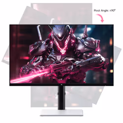 KTC H27E6 écran plat de PC 27" 2K Ultra HD LED Blanc - Vue supplémentaire 3