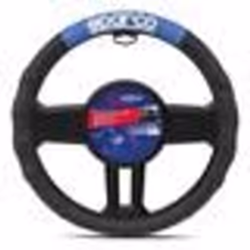 Couvre-volant Sparco Housse de Volant Universelle en Polyester Noir/gris Spc1111 38 Cm