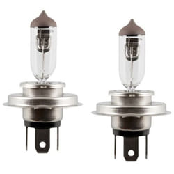 Ampoules halogènes Sparco H4 12 v 3 000 k Jaune 60/55 w P43t, 2 pièces