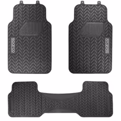 4 Tapis De Sol Pvc Noir Sparco 4 Tapis De Sol Pvc Noir Sparco