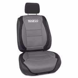 Couvre-Siege Gris • Rembourage super-confort • Compatible airbag Issus du design de ses sièges baquets de compétition, Sparco ...