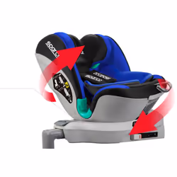 Siège enfant SPARCO SPRO 6000IBL - Vue supplémentaire 6