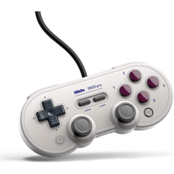 8Bitdo SN30 Pro Gris USB Manette de jeu Analogique/Numérique Nintendo Switch, PC